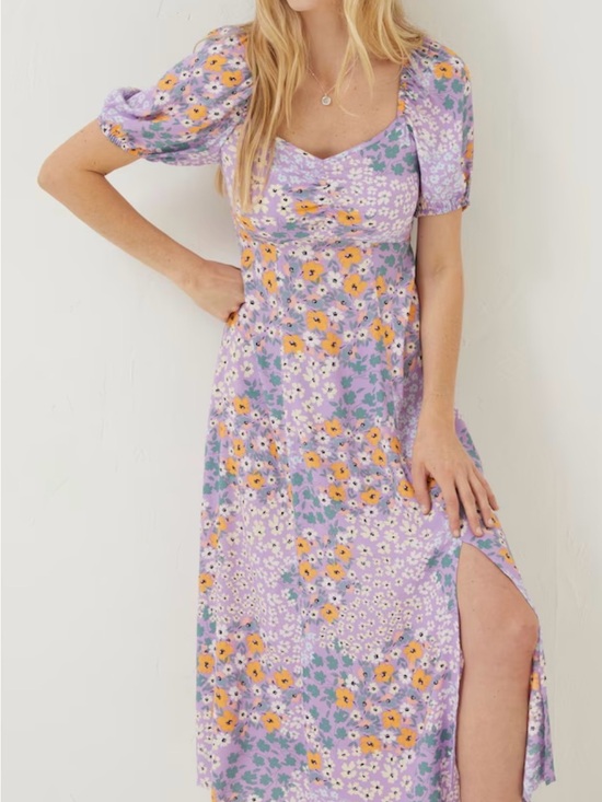 Fat Face Dresses & Skirts - Purple Tania Meadow
Midi Dress | FatFace